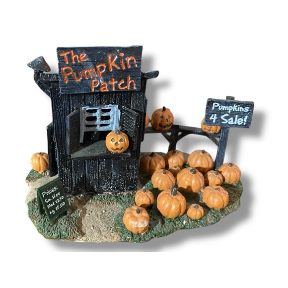 Vintage Lemax 2000 Spooky Town Halloween The Pumpkin Patch Figure 04521A - Picture 2 of 4